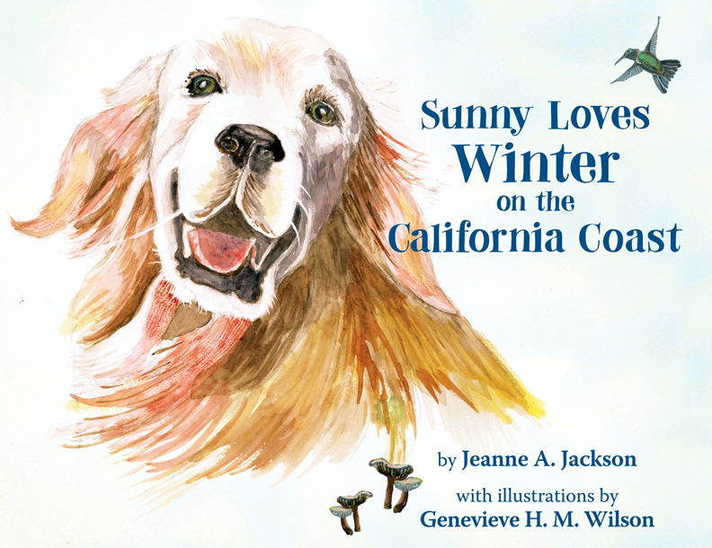 Sunny Loves Winter on the California Coast front cover